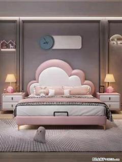 佛山大厂货，高质量仿真皮，实木床边，高密度海绵，带实木床板，全新包装，特价处理 - 呼伦贝尔28生活网 hlbe.28life.com